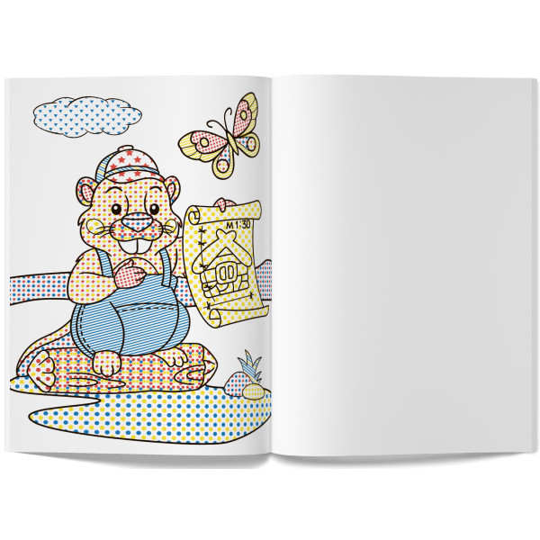 Фото - Розмальовки Crystal Book чарівні водяні. Кумедні тварини (9789669874658)