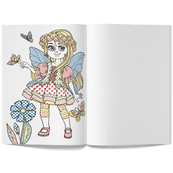 Фото - Раскраски Crystal Book волшебные водяные. Цветочные феи (9789669874634)