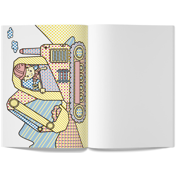 Фото - Розмальовки Crystal Book чарівні водяні. Будівельна техніка (9789669874320)