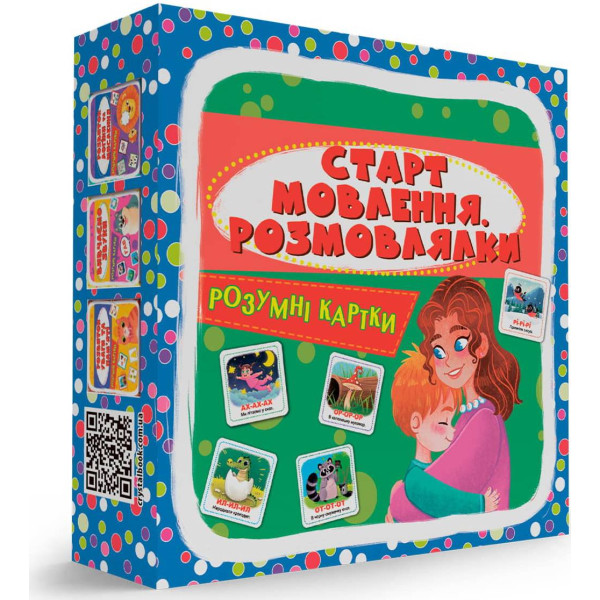 Фото - Картки навчальні Crystal Book Розумні. Старт мовлення. Розмовлялки. 30 карток (9786175475041)