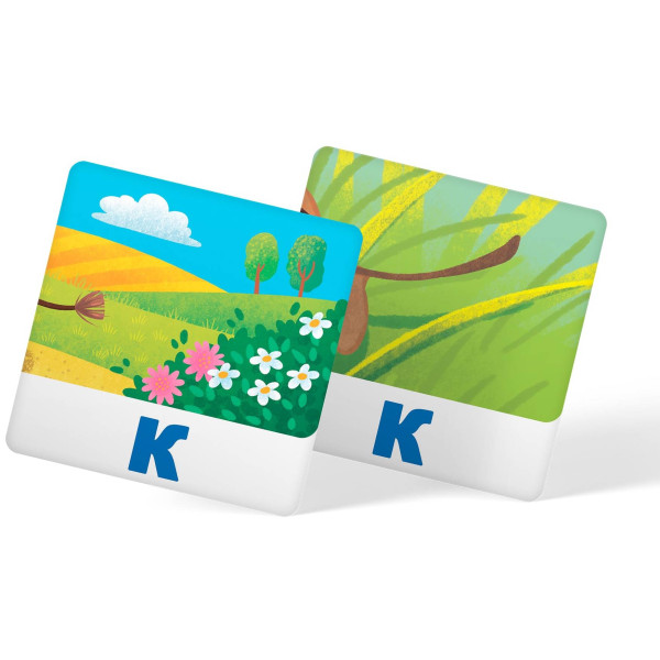 Фото - Картки навчальні Crystal Book Розумні. Читаємо по буквах. 30 карток (9786175475478)