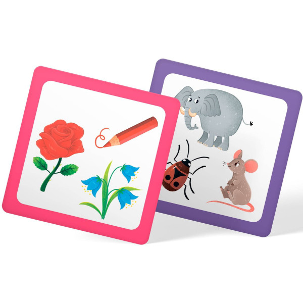 Фото - Карточки обучающие Crystal Book Умные. Сходства и различия. 30 карточек (9786175475409)