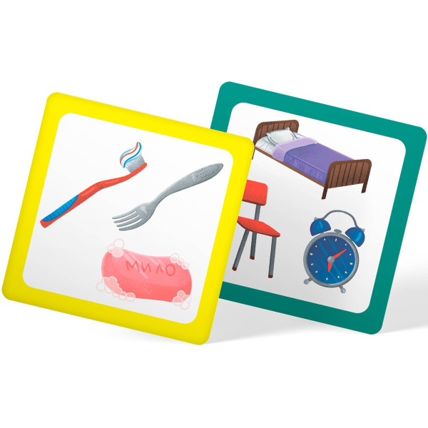 Фото - Карточки обучающие Crystal Book Умные. Сходства и различия. 30 карточек (9786175475409)