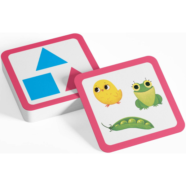 Фото - Карточки обучающие Crystal Book Умные. Сходства и различия. 30 карточек (9786175475409)