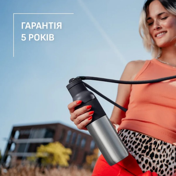 Фото - Термобутылка Tefal N3120710 BeYou Flip Lid 0,7 л чёрная
