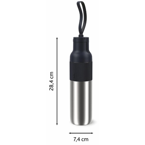 Фото - Термобутылка Tefal N3120710 BeYou Flip Lid 0,7 л чёрная