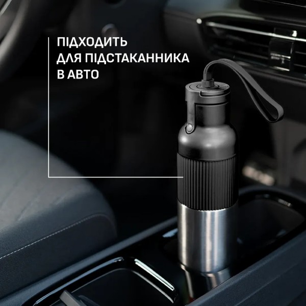Фото - Термобутылка Tefal N3120710 BeYou Flip Lid 0,7 л чёрная