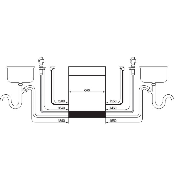 Фото - Посудомоечная машина встраиваемая Electrolux E87LB200T
