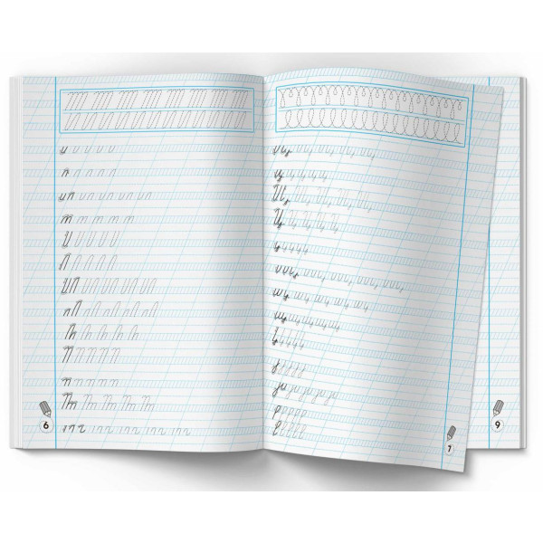 Фото -  Crystal Book Прописи-тренажер. Готуємо руку до письма (9789669876607)