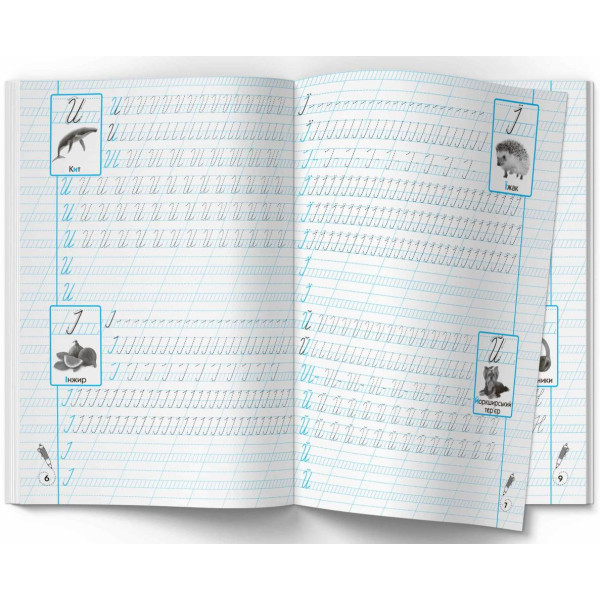 Фото -  Crystal Book Прописи-тренажер. Украинский язык. Большие буквы (9786175470022)