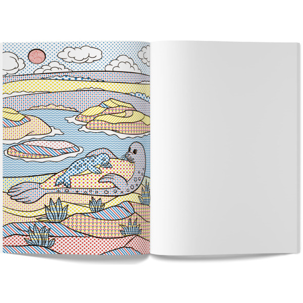 Фото - Розмальовки Crystal Book чарівні водяні. Артика й Антарктика (9789669875273)