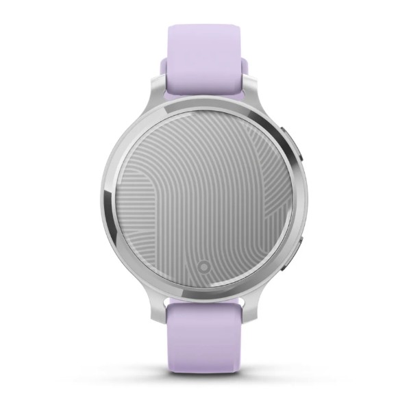 Фото - Смарт-годинник Garmin Lily 2 Active, Silver/Jasmine Purple, Silicone (010-02891-01)