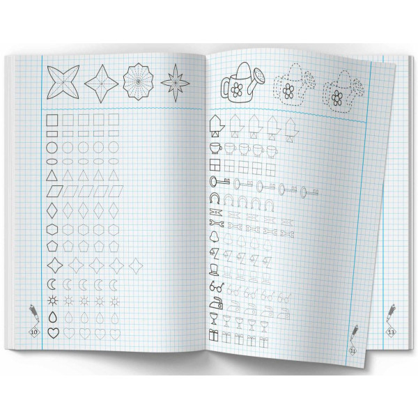 Фото -  Crystal Book Прописи-тренажер. Графічні вправи. Готуємося до письма (9789669879905)