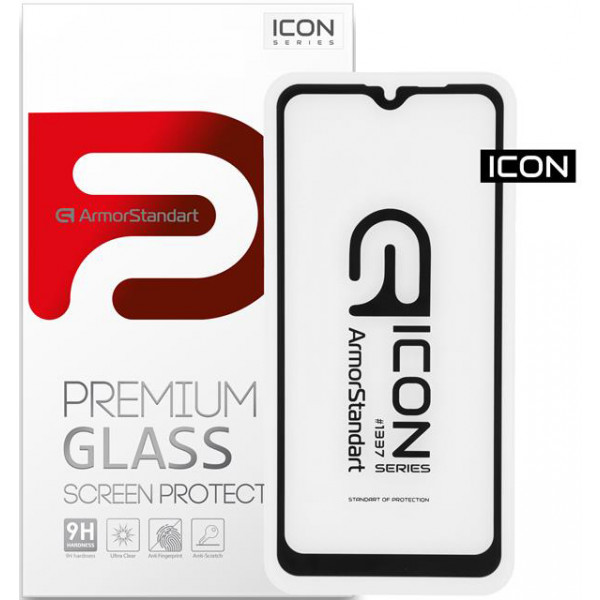 Фото - Захисне скло для смартфону Armorstandart Icon for Realme C2 Black, 0.33mm (ARM56298-GIC-BK)