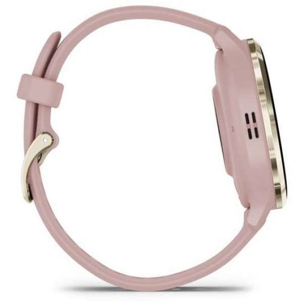 Фото - Смарт-годинник Garmin Venu 3S Dust Rose+Soft Gold (010-02785-03)