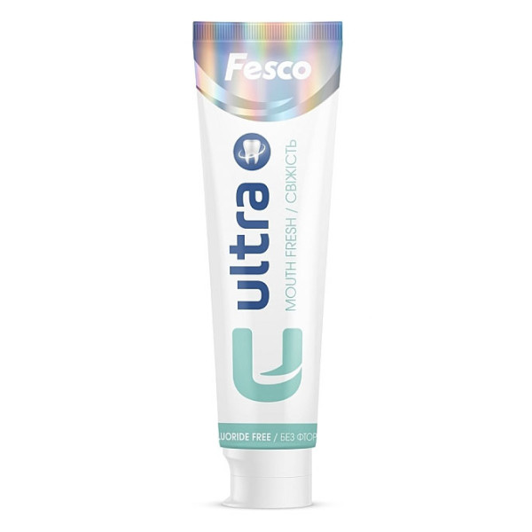 Фото - Зубна паста Fesco 100 мл Ultra Mouth Fresh (4820204701987)