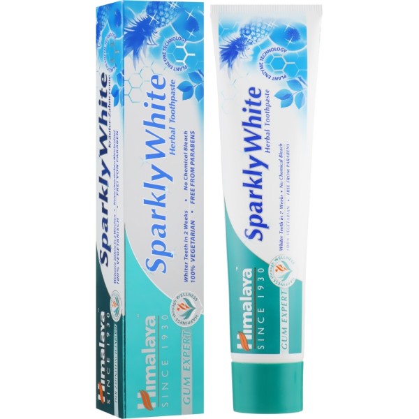 Фото - Зубная паста Himalaya Herbals комплексный уход для сияния 75 мл + 33% (8901138825591)