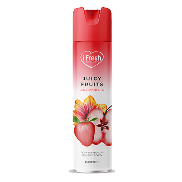 Фото - Освіжувач повітря аерозольний iFresh juice fruits 300 мл (4820268100092)