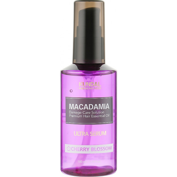 Фото - Олія для волосся Kundal Macadamia Cherry Blossom 100 мл (8809568740845)