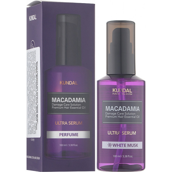 Фото - Сироватка для волосся Kundal Macadamia White Musk 100 мл (8809568740869)