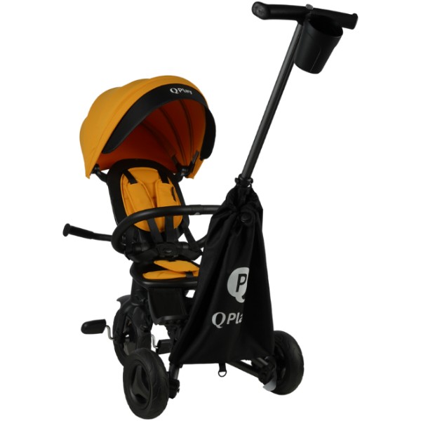 Фото - Триколісний велосипед Qplay Nova+ Rubber Desert Yellow (S700-17Nova+RubberDY)