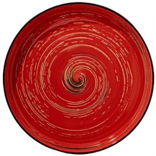 Фото - Тарілка обідня Wilmax Spiral Red 28 см (WL-669220 / A)