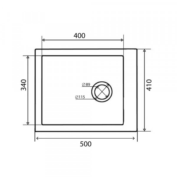 Фото - Мийка кухонна Ventolux Amore (GRAY QUARTZ) 500x410x190