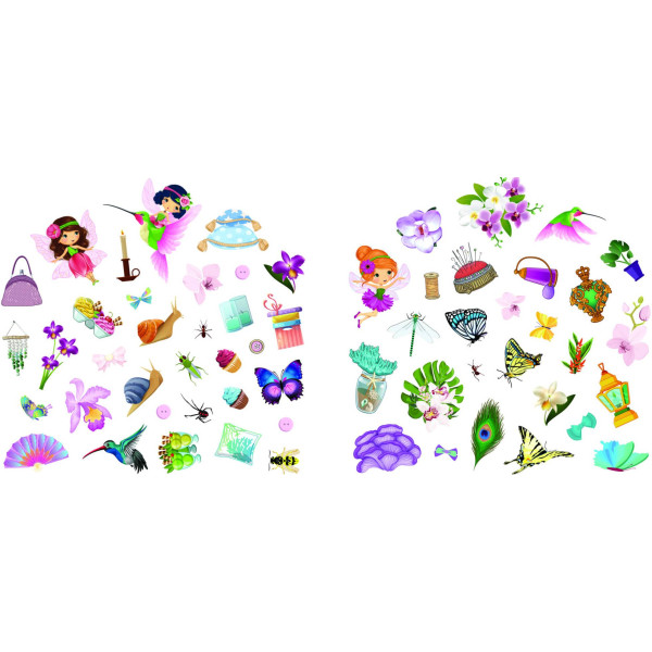 Фото -  Crystal Book Цветочные феи. Орхидея. 60 наклеек (9789669874962)