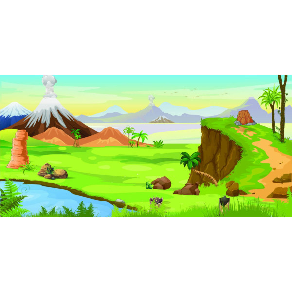 Фото -  Crystal Book Багаторазовi налiпки. Динозаври (9789669366757)