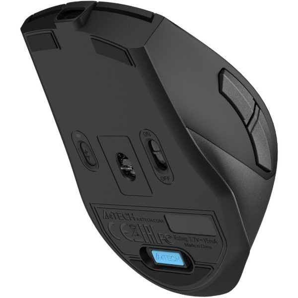 Фото - Миша бездротова A4tech FB45CS Air2 (Stone Grey)