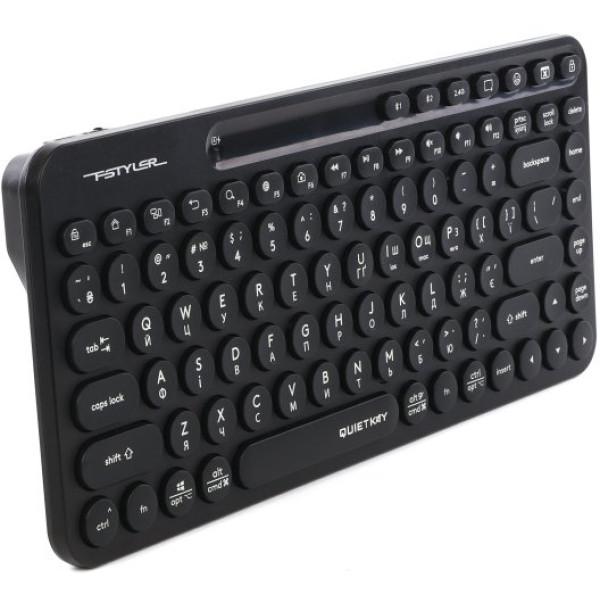 Фото - Клавіатура бездротова A4tech FBK36C AS (Black)