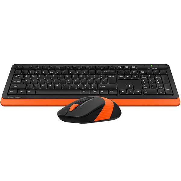 Фото - Клавиатура+мышь беспроводная A4tech FG1010 (Orange)