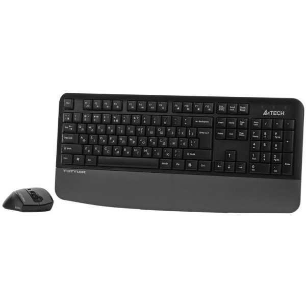 Фото - Клавиатура+мышь беспроводная A4tech FG2500S Plus (Grey)