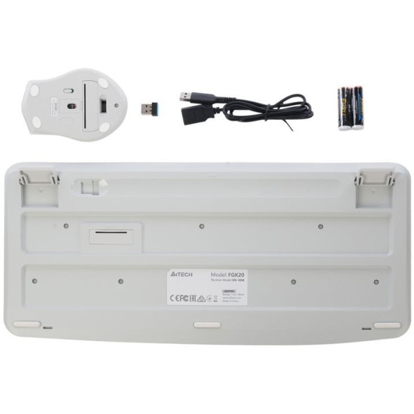 Фото - Клавиатура+мышь беспроводная A4tech FG2500S Plus (White)