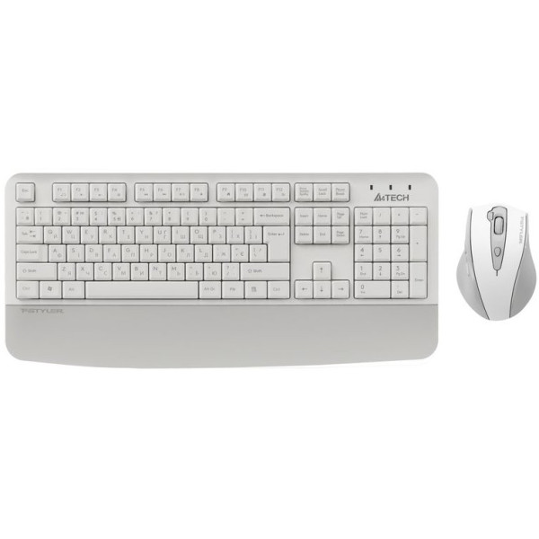 Фото - Клавиатура+мышь беспроводная A4tech FG2500S Plus (White)