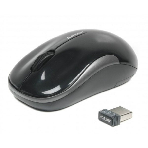 Фото - Мышь беспроводная A4tech G3-300N (Black+Grey)