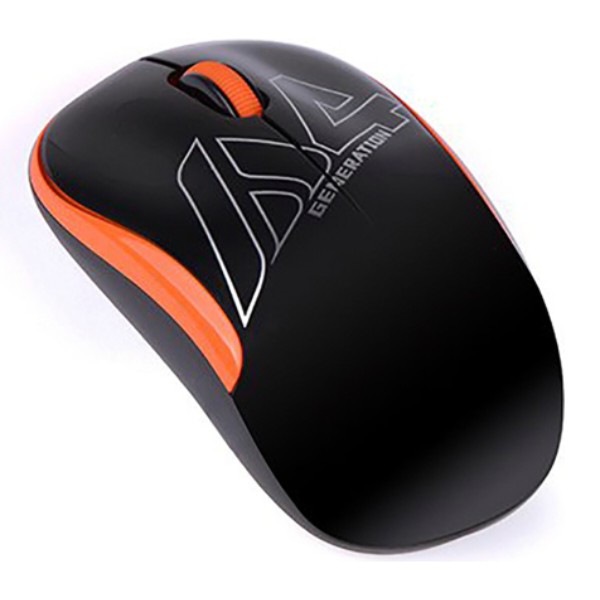 Фото - Миша бездротова A4tech G3-300N (Black+Orange)