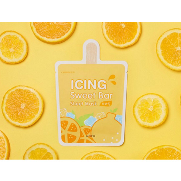 Фото - Маска для обличчя A'pieu Icing Sweet Bar Sheet Mask Hanrabong 21 г (8809530047729)