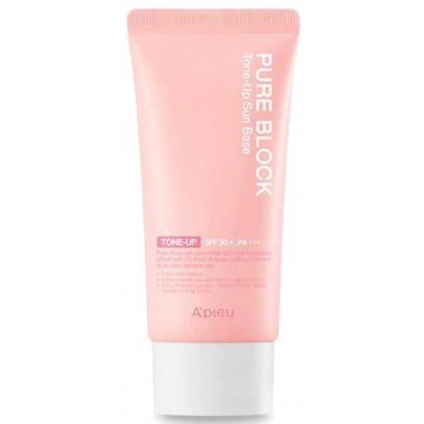 Фото - Засіб для засмаги A'pieu Pure Block Tone-up SPF50+/PA+++ 50 мл (8809581450653)