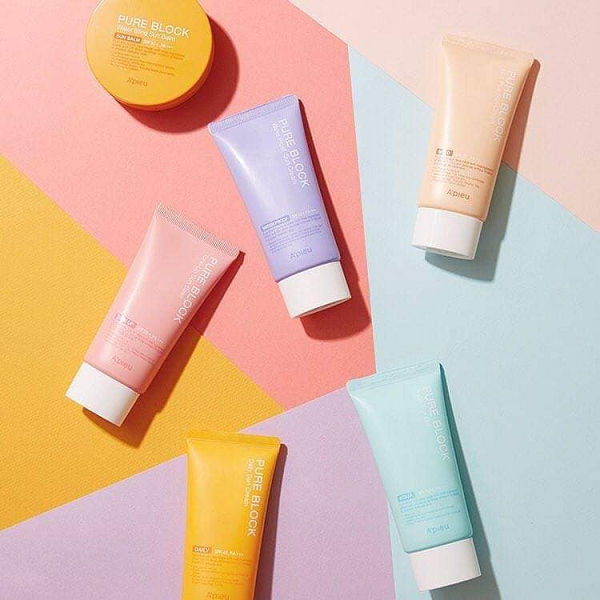 Фото - Засіб для засмаги A'pieu Pure Block Tone-up SPF50+/PA+++ 50 мл (8809581450653)