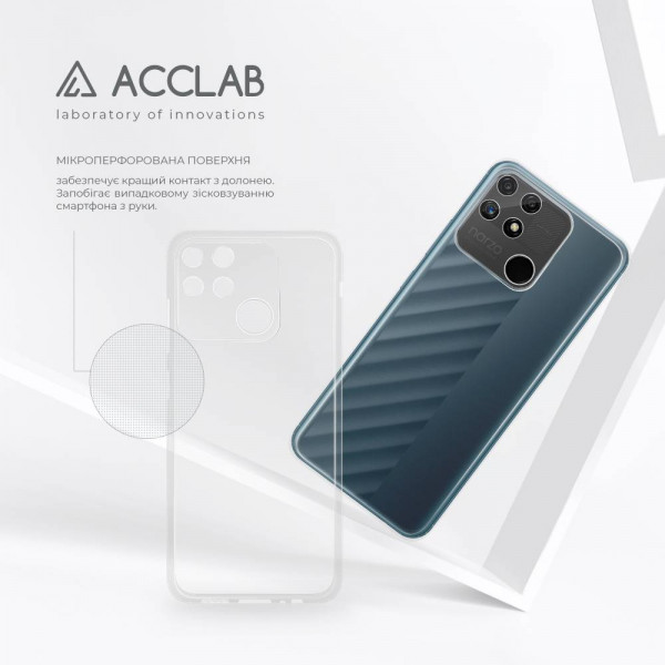 Фото - Чохол для смартфону ACCLAB Anti Dust for Realme Narzo 50A (1283126553172)