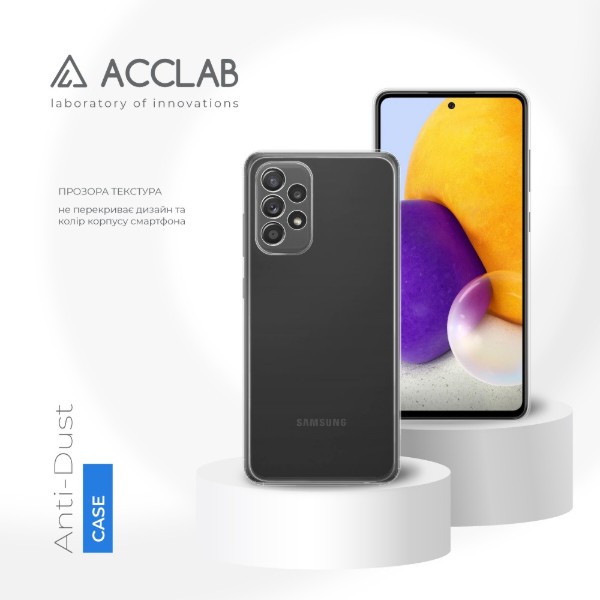 Фото - Чехол для смартфона ACCLAB Anti Dust for Samsung Galaxy A72 5G (1283126553325)
