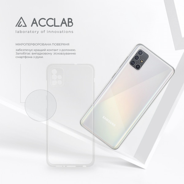 Фото - Чохол для смартфону ACCLAB Anti Dust for Samsung Galaxy A51 (1283126553288)