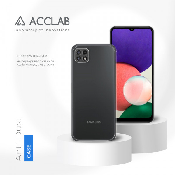 Фото - Чохол для смартфону ACCLAB Anti Dust for Samsung Galaxy A22 5G (1283126568350)