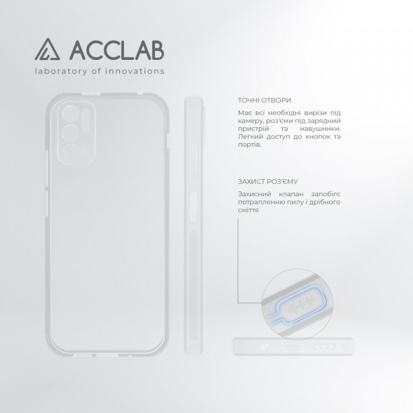 Фото - Чохол для смартфону ACCLAB Anti Dust for Xiaomi Redmi Note 10 5G (1283126553561)