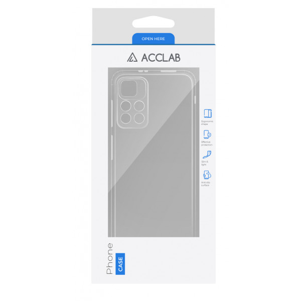 Фото - Чохол для смартфону ACCLAB Anti Dust for Xiaomi Redmi Note 11 5G (1283126553592)