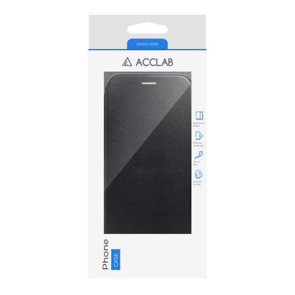 Фото - Чохол для смартфону ACCLAB Elegance for Motorola G55 чорний (1283126621666)