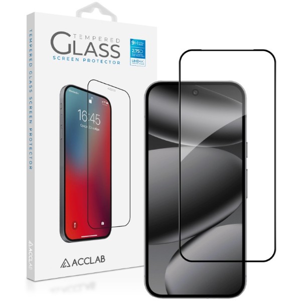Фото - Захисне скло для смартфону ACCLAB 9H for Google Pixel 10 Pro XL / Pixel 9 Pro XL Black (1283126628061)