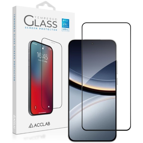 Фото - Захисне скло для смартфону ACCLAB 9H for Xiaomi POCO F7 Black (1283126623974)