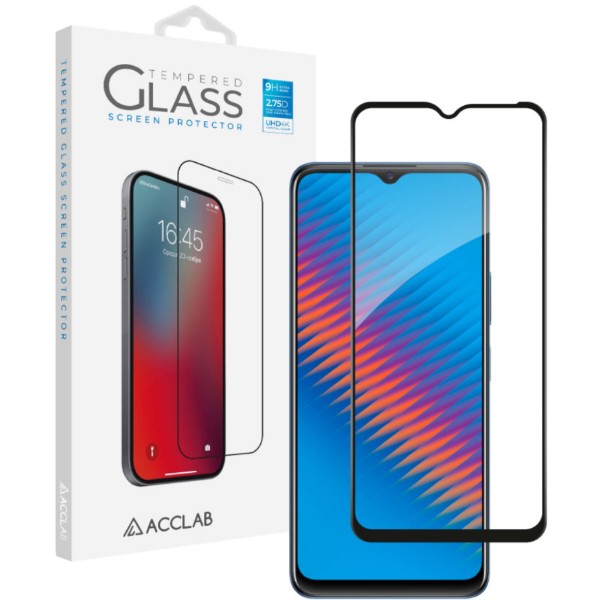 Фото - Защитное стекло для смартфона ACCLAB Full Glue for VIVO Y15S (1283126523342)